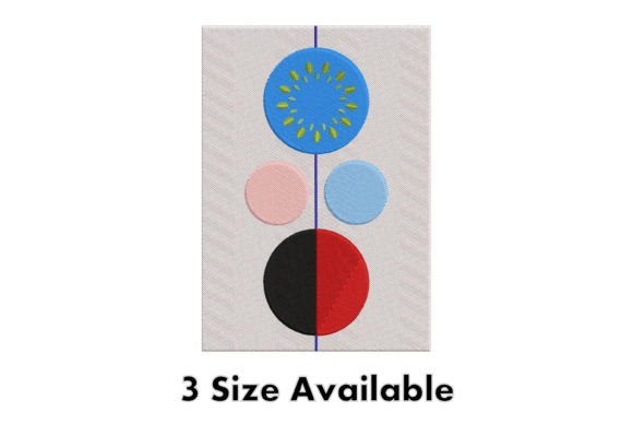 Abstract Circle Art Embroidery Design Review