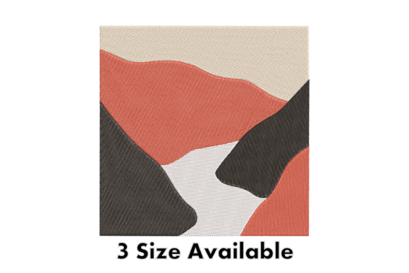 Abstract Mountain Embroidery Design Review