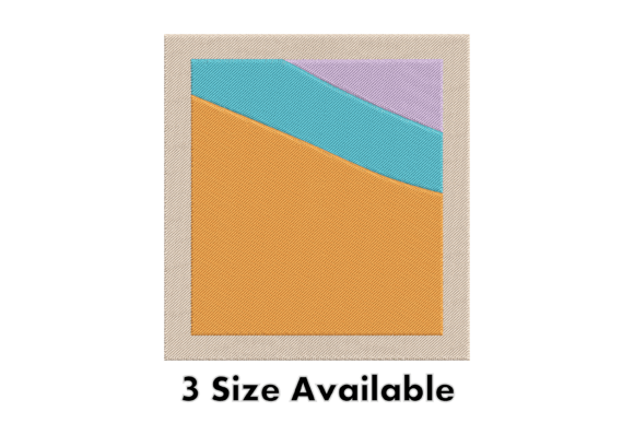 Color Block Abstract Embroidery Art Review