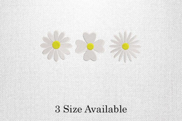 Cute Daisy Floral Embroidery Design Review