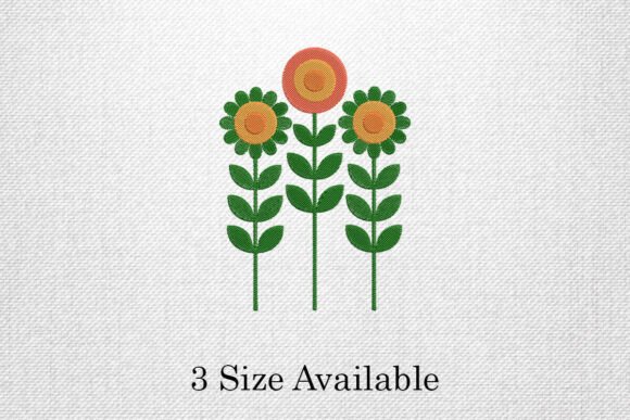Cute Sunflower Machine Embroidery File Review