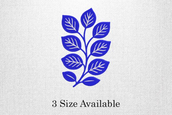 Elegant Leaf Branch Embroidery Design Review