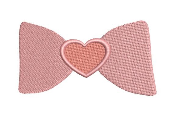 Heart Bow Embroidery Design Review for Etsy Sellers
