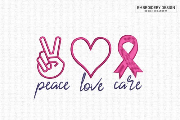 Peace Love Care Embroidery Review for Personalized Gifts
