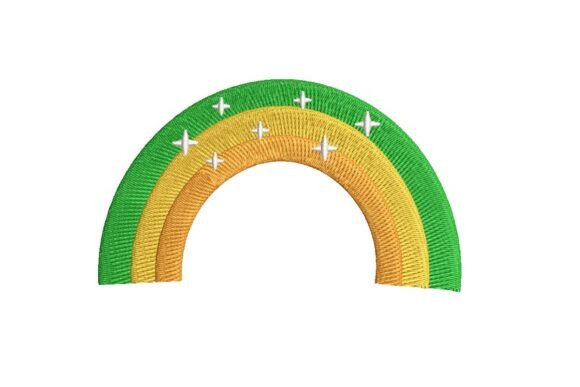 St. Patrick’s Day Rainbow Embroidery Design Review