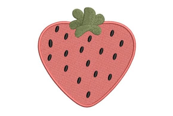 Strawberry Embroidery: A Sweet Stitch for Personalized Gifts
